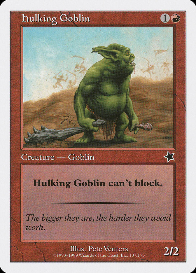 Hulking Goblin [Starter 1999] | Dragon's Lair Comics and Fantasy Houston TX