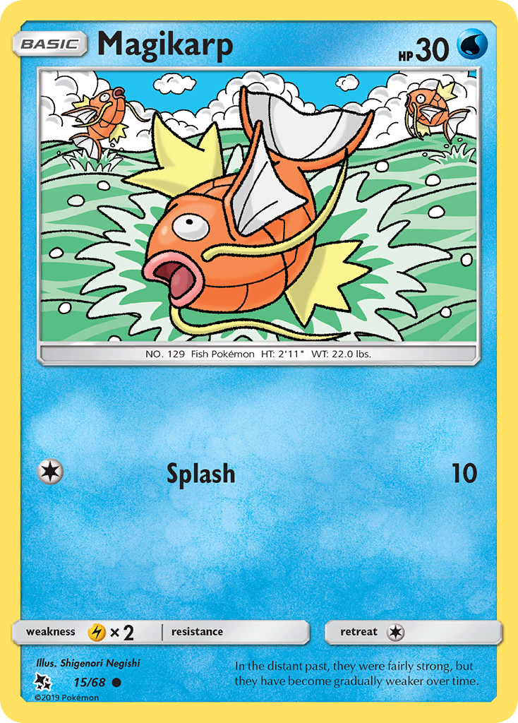 Magikarp (15/68) [Sun & Moon: Hidden Fates] | Dragon's Lair Comics and Fantasy Houston TX