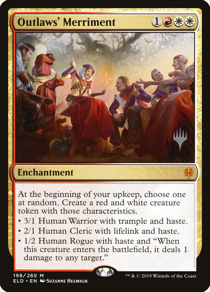 Outlaws' Merriment (Promo Pack) [Throne of Eldraine Promos] | Dragon's Lair Comics and Fantasy Houston TX