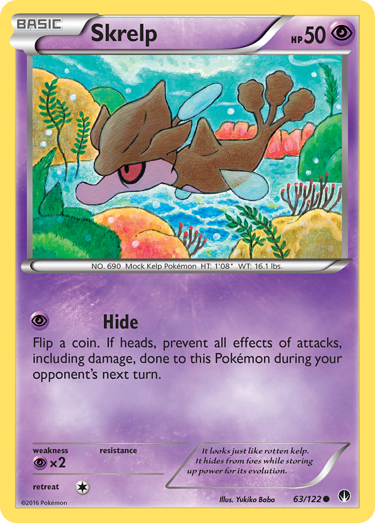 Skrelp (63/122) [XY: BREAKpoint] | Dragon's Lair Comics and Fantasy Houston TX