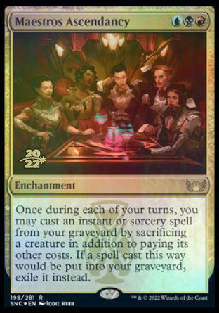 Maestros Ascendancy [Streets of New Capenna Prerelease Promos] | Dragon's Lair Comics and Fantasy Houston TX