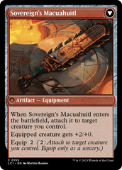 Idol of the Deep King // Sovereign's Macuahuitl [The Lost Caverns of Ixalan] | Dragon's Lair Comics and Fantasy Houston TX