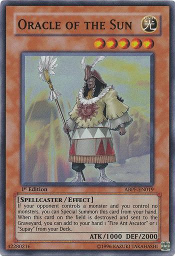 Oracle of the Sun [ABPF-EN019] Super Rare | Dragon's Lair Comics and Fantasy Houston TX