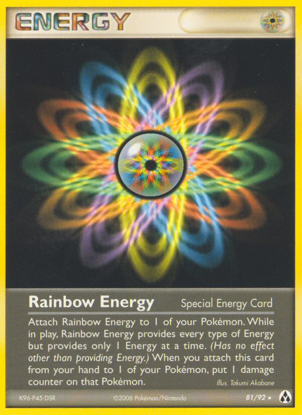 Rainbow Energy (81/92) [EX: Legend Maker] | Dragon's Lair Comics and Fantasy Houston TX