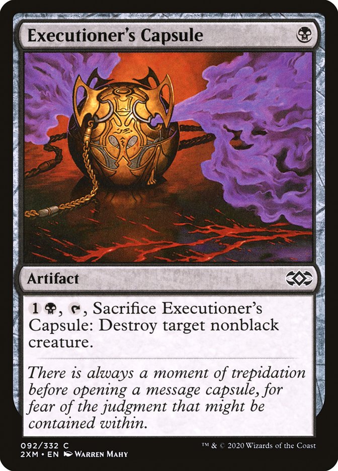 Executioner's Capsule [Double Masters] | Dragon's Lair Comics and Fantasy Houston TX