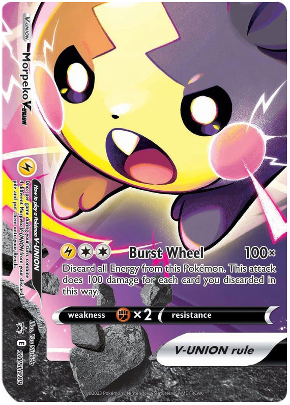 Morpeko V-Union (SWSH289) [Sword & Shield: Black Star Promos] | Odin's Place