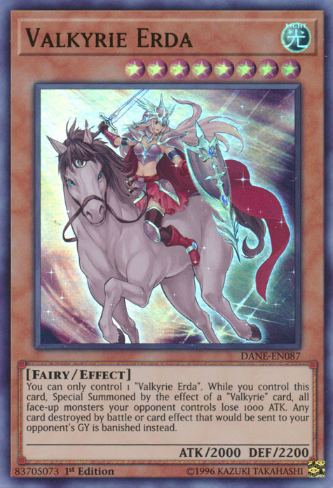 Valkyrie Erda [DANE-EN087] Ultra Rare | Dragon's Lair Comics and Fantasy Houston TX
