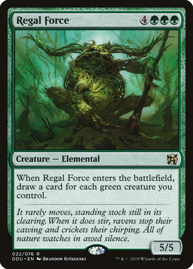 Regal Force [Duel Decks: Elves vs. Inventors] | Dragon's Lair Comics and Fantasy Houston TX