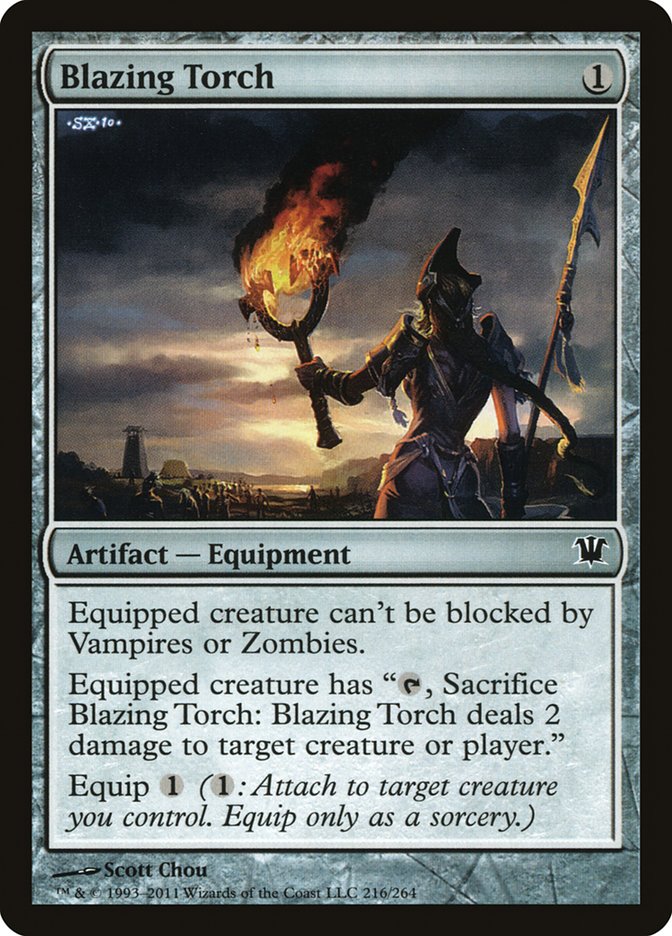Blazing Torch [Innistrad] | Dragon's Lair Comics and Fantasy Houston TX