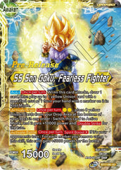 Son Goku // SS Son Goku, Fearless Fighter (BT17-081) [Ultimate Squad Prerelease Promos] | Dragon's Lair Comics and Fantasy Houston TX