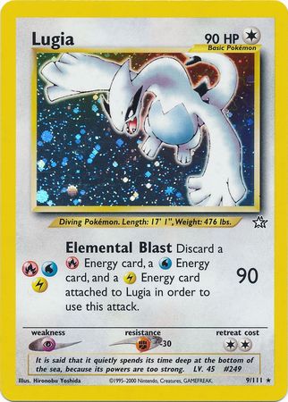 Lugia (9/111) [Neo Genesis Unlimited] | Dragon's Lair Comics and Fantasy Houston TX