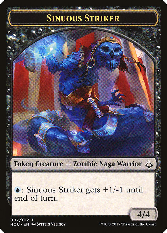 Sinuous Striker Token [Hour of Devastation Tokens] | Dragon's Lair Comics and Fantasy Houston TX