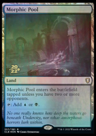 Morphic Pool [Commander Legends: Battle for Baldur's Gate Prerelease Promos] | Dragon's Lair Comics and Fantasy Houston TX