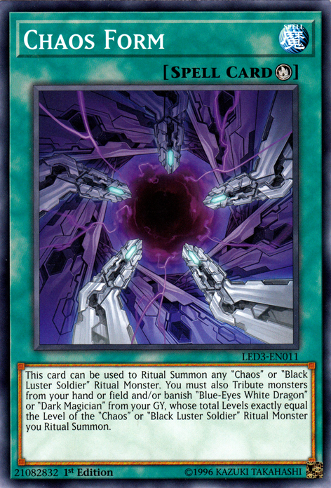 Chaos Form [LED3-EN011] Common | Dragon's Lair Comics and Fantasy Houston TX