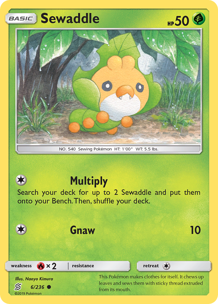 Sewaddle (6/236) [Sun & Moon: Unified Minds] | Dragon's Lair Comics and Fantasy Houston TX