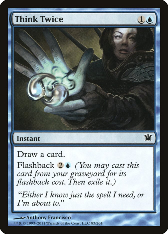 Think Twice [Innistrad] | Dragon's Lair Comics and Fantasy Houston TX