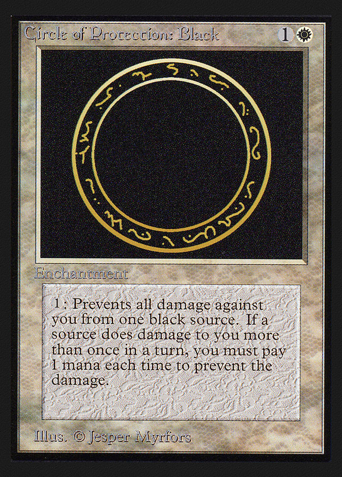 Circle of Protection: Black [Collectors' Edition] | Dragon's Lair Comics and Fantasy Houston TX