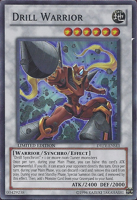Drill Warrior [DREV-ENSE1] Super Rare | Dragon's Lair Comics and Fantasy Houston TX