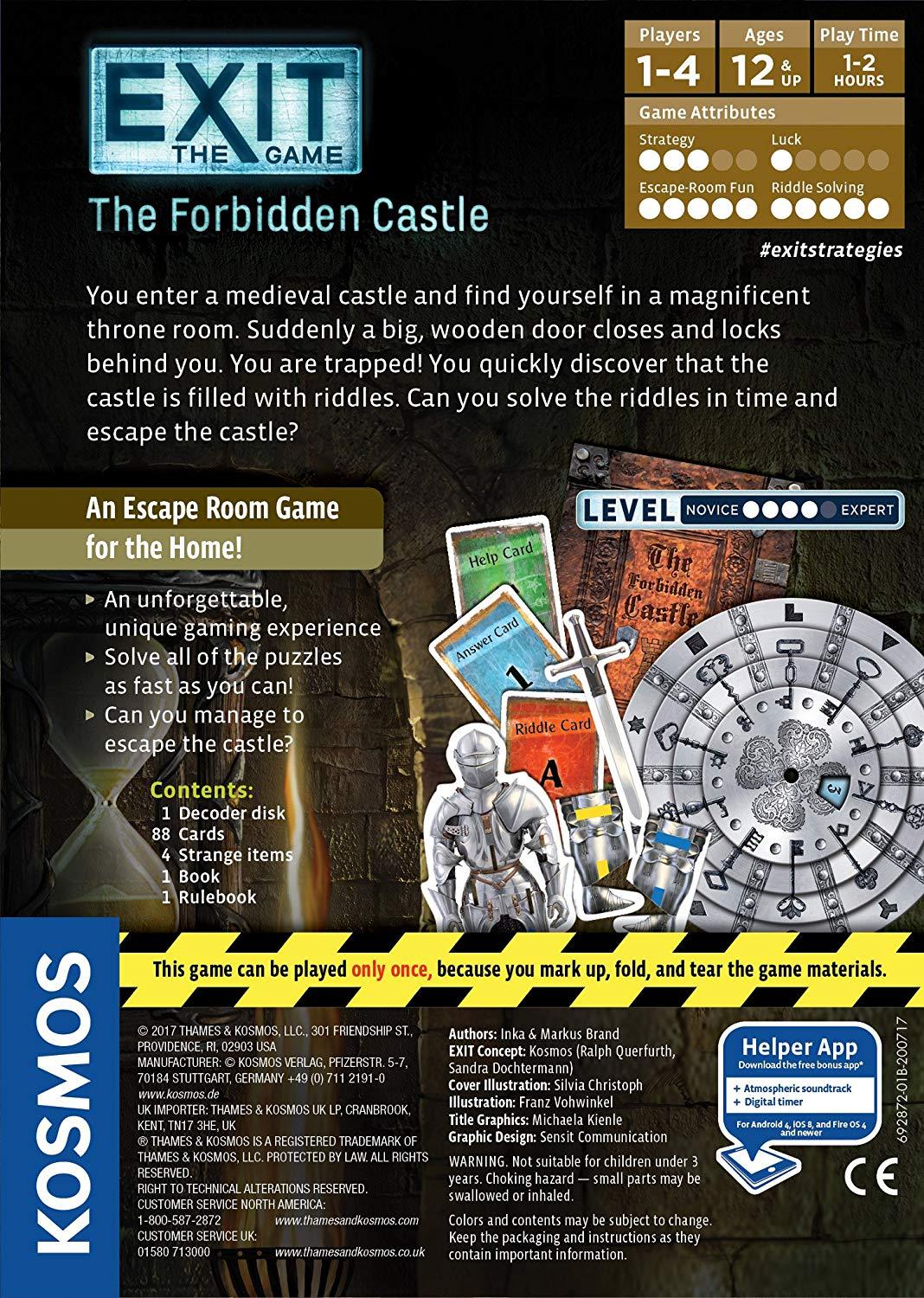 Exit: The Game - The Forbidden Castle | Dragon's Lair Comics and Fantasy Houston TX