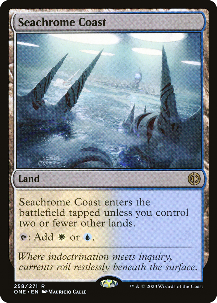 Seachrome Coast [Phyrexia: All Will Be One] | Dragon's Lair Comics and Fantasy Houston TX