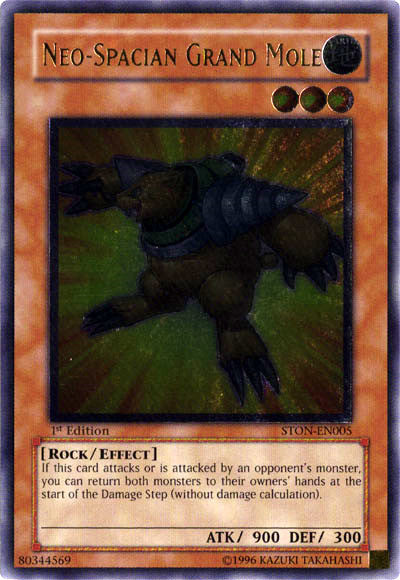 Neo-Spacian Grand Mole [STON-EN005] Ultimate Rare | Dragon's Lair Comics and Fantasy Houston TX