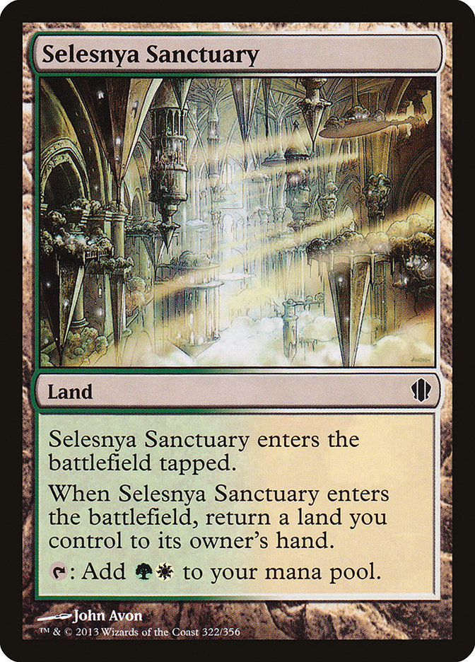 Selesnya Sanctuary [Commander 2013] | Dragon's Lair Comics and Fantasy Houston TX