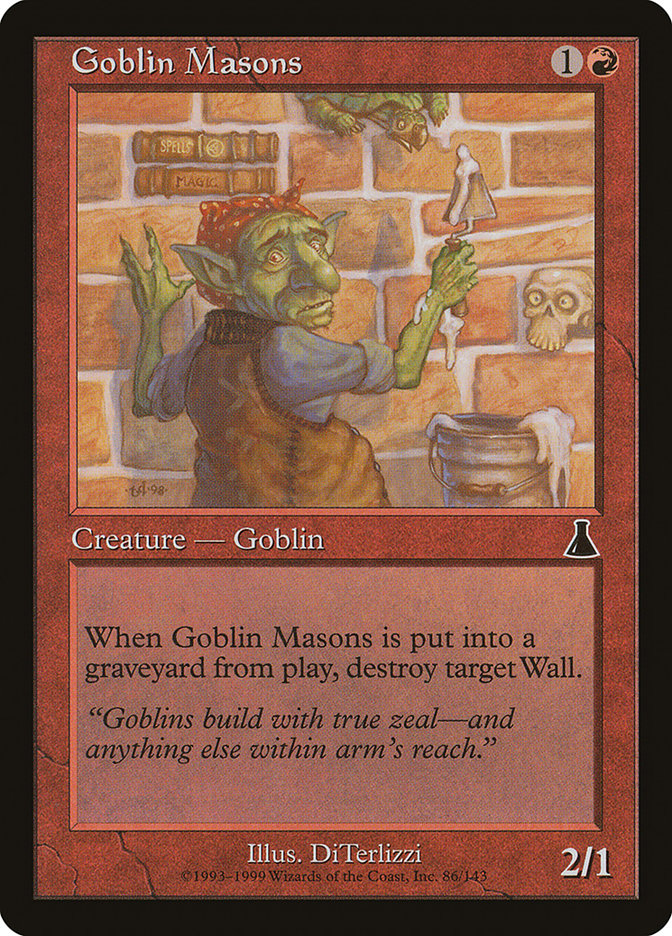 Goblin Masons [Urza's Destiny] | Dragon's Lair Comics and Fantasy Houston TX