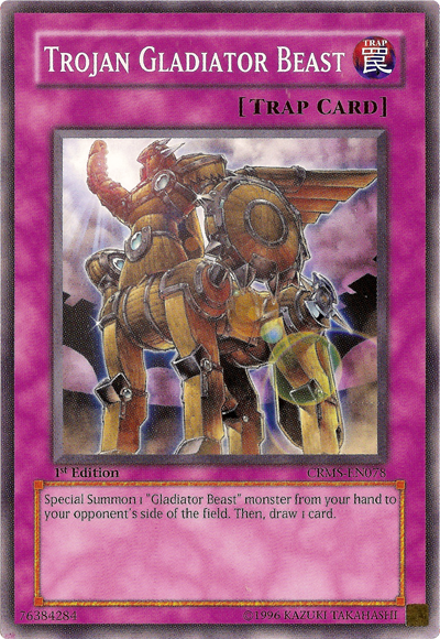 Trojan Gladiator Beast [CRMS-EN078] Common | Dragon's Lair Comics and Fantasy Houston TX