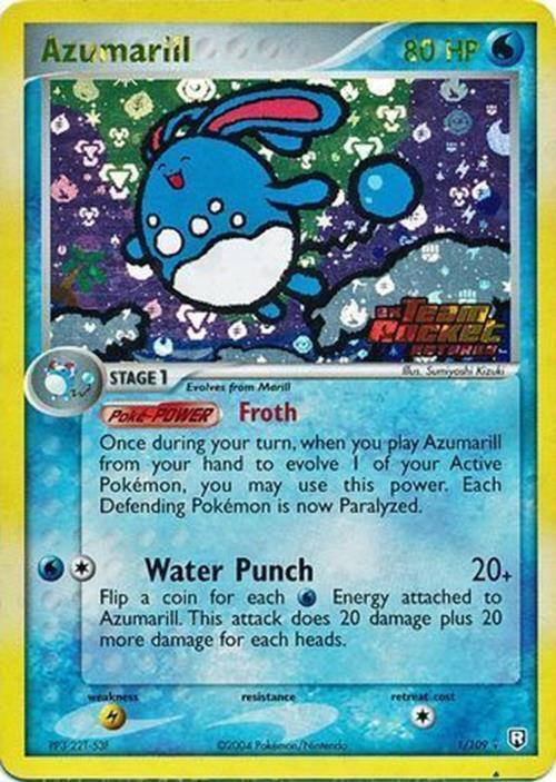 Azumarill (1/109) (Stamped) [EX: Team Rocket Returns] | Dragon's Lair Comics and Fantasy Houston TX