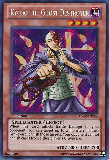 Kycoo the Ghost Destroyer [LCYW-EN242] Secret Rare | Dragon's Lair Comics and Fantasy Houston TX