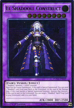 El Shaddoll Construct (UTR) [DUEA-EN049] Ultimate Rare | Dragon's Lair Comics and Fantasy Houston TX