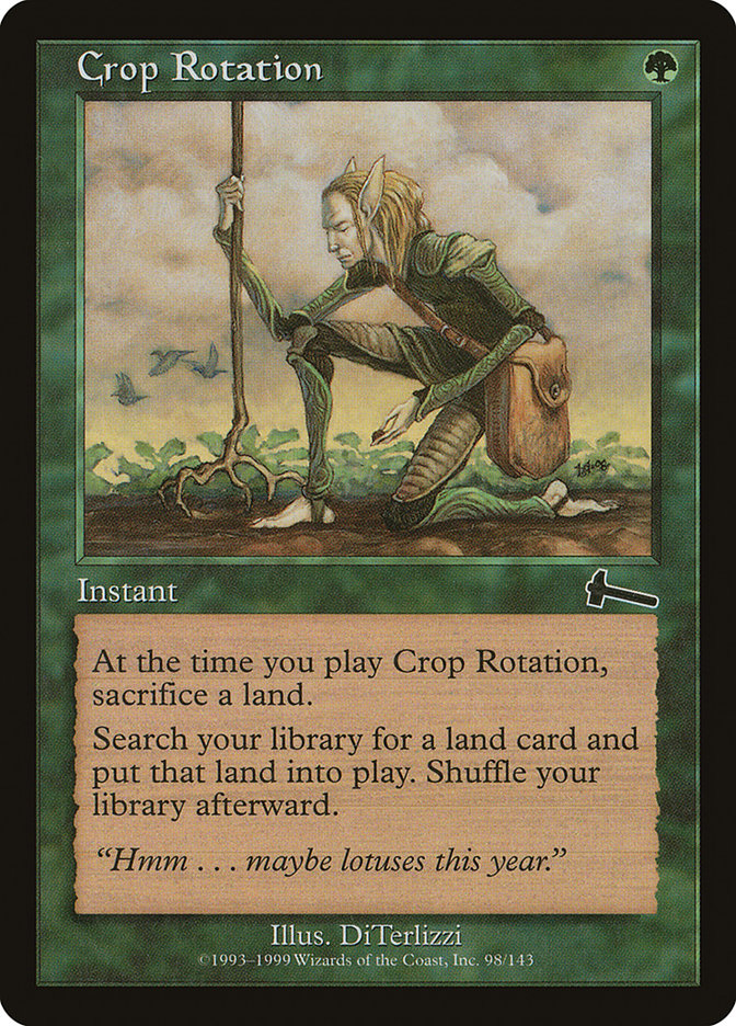 Crop Rotation [Urza's Legacy] | Dragon's Lair Comics and Fantasy Houston TX