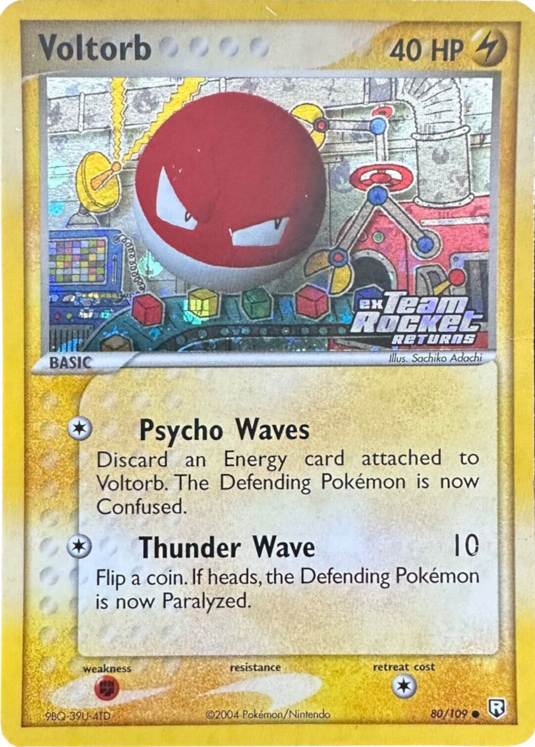 Voltorb (80/109) (Stamped) [EX: Team Rocket Returns] | Dragon's Lair Comics and Fantasy Houston TX