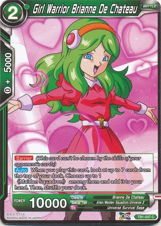 Girl Warrior Brianne De Chateau (TB1-057) [The Tournament of Power] | Dragon's Lair Comics and Fantasy Houston TX