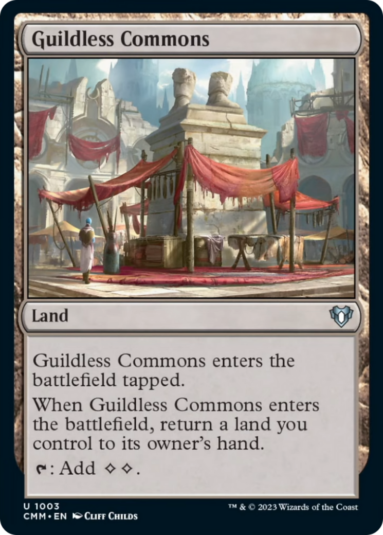 Guildless Commons [Commander Masters] | Dragon's Lair Comics and Fantasy Houston TX
