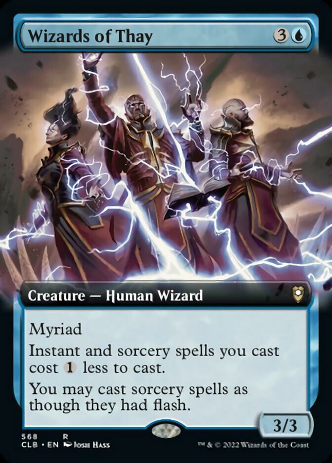 Wizards of Thay (Extended Art) [Commander Legends: Battle for Baldur's Gate] | Dragon's Lair Comics and Fantasy Houston TX