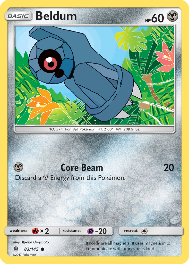 Beldum (83/145) [Sun & Moon: Guardians Rising] | Dragon's Lair Comics and Fantasy Houston TX