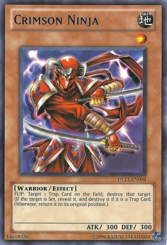 Crimson Ninja (Blue) [DL13-EN004] Rare | Dragon's Lair Comics and Fantasy Houston TX