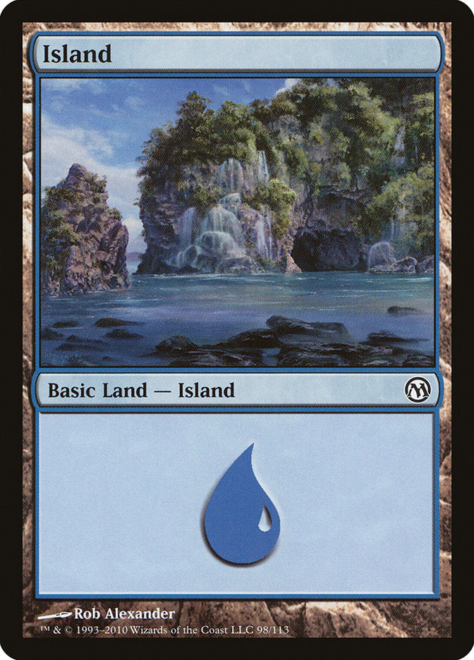 Island (98) [Duels of the Planeswalkers] | Dragon's Lair Comics and Fantasy Houston TX