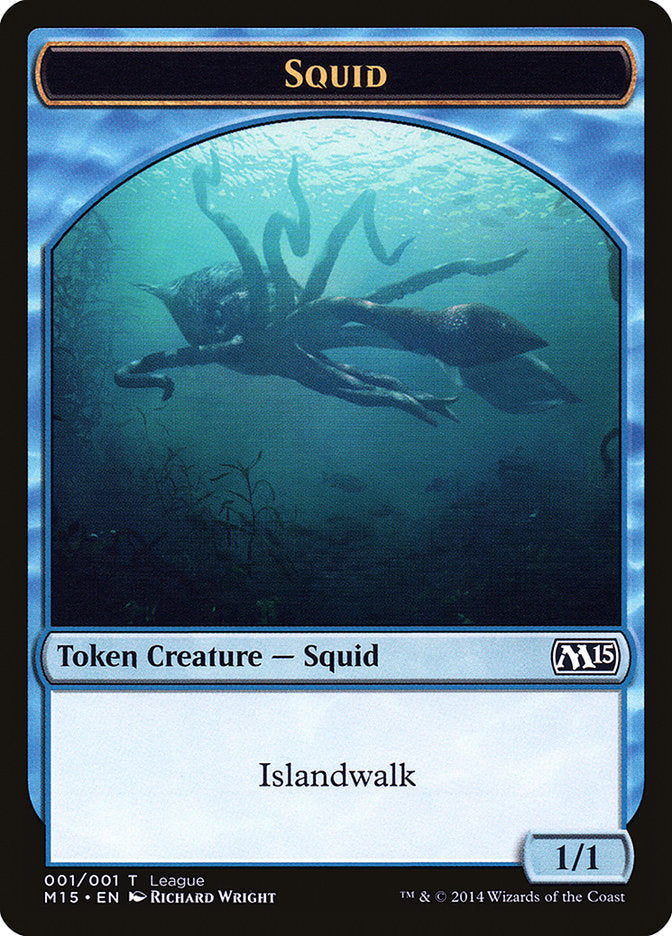 Squid Token [League Tokens 2014] | Dragon's Lair Comics and Fantasy Houston TX