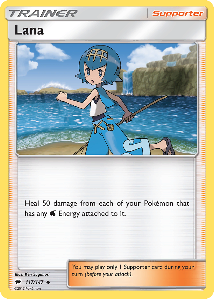 Lana (117/147) [Sun & Moon: Burning Shadows] | Dragon's Lair Comics and Fantasy Houston TX