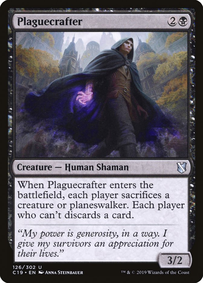 Plaguecrafter [Commander 2019] | Dragon's Lair Comics and Fantasy Houston TX
