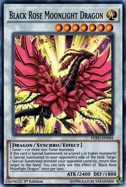 Black Rose Moonlight Dragon [HSRD-EN044] Super Rare | Dragon's Lair Comics and Fantasy Houston TX