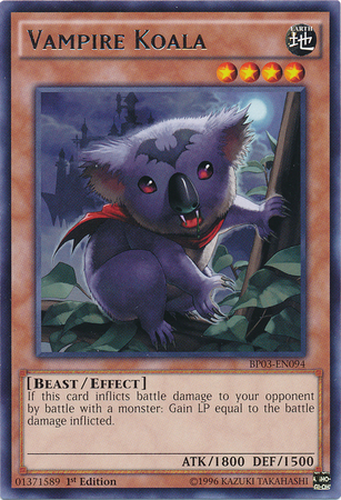 Vampire Koala [BP03-EN094] Rare | Dragon's Lair Comics and Fantasy Houston TX