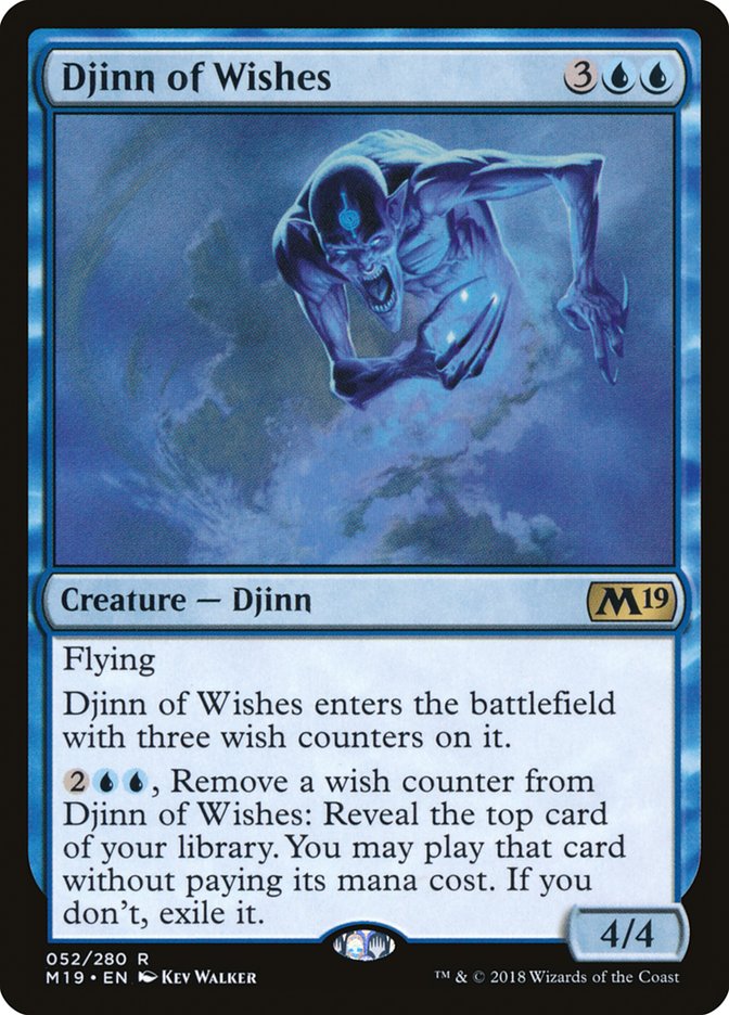 Djinn of Wishes [Core Set 2019] | Dragon's Lair Comics and Fantasy Houston TX