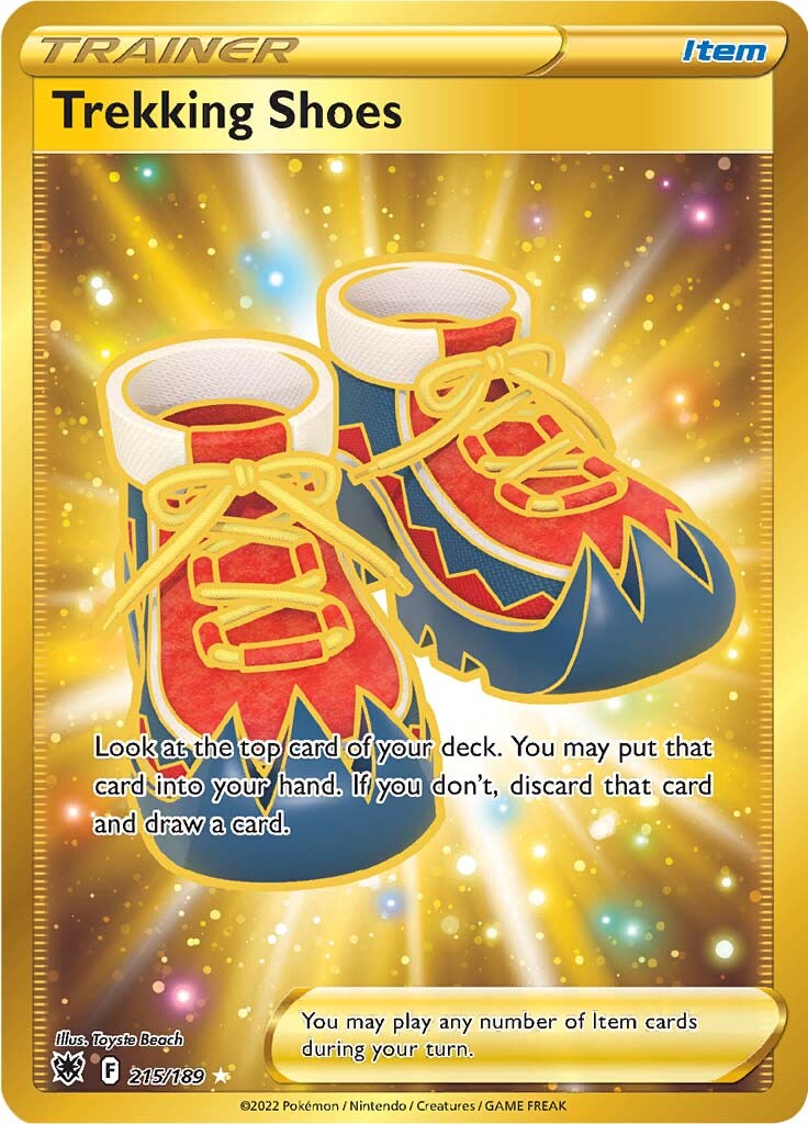 Trekking Shoes (215/189) [Sword & Shield: Astral Radiance] | Dragon's Lair Comics and Fantasy Houston TX