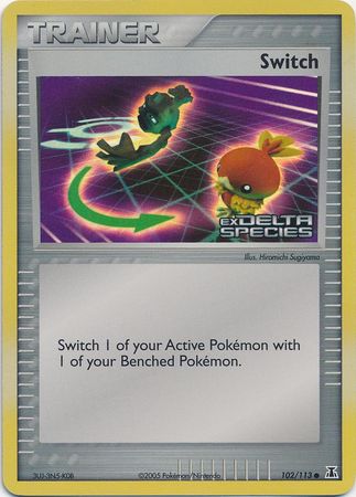 Switch (102/113) (Stamped) [EX: Delta Species] | Dragon's Lair Comics and Fantasy Houston TX