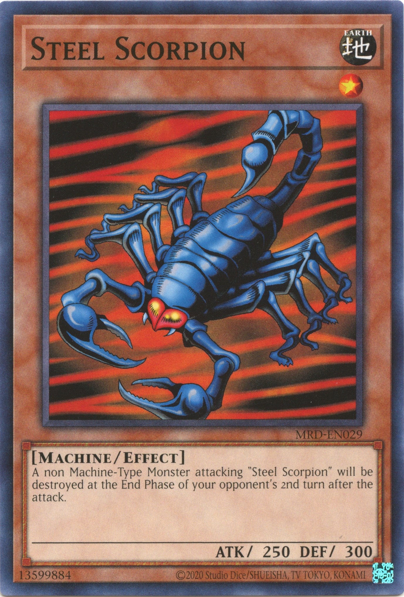 Steel Scorpion (25th Anniversary) [MRD-EN029] Common | Dragon's Lair Comics and Fantasy Houston TX