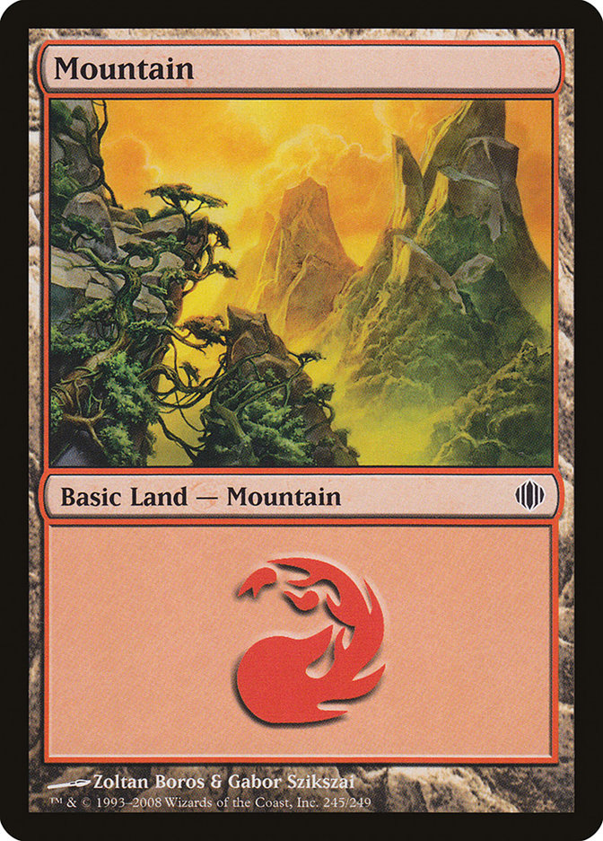 Mountain (245) [Shards of Alara] | Dragon's Lair Comics and Fantasy Houston TX