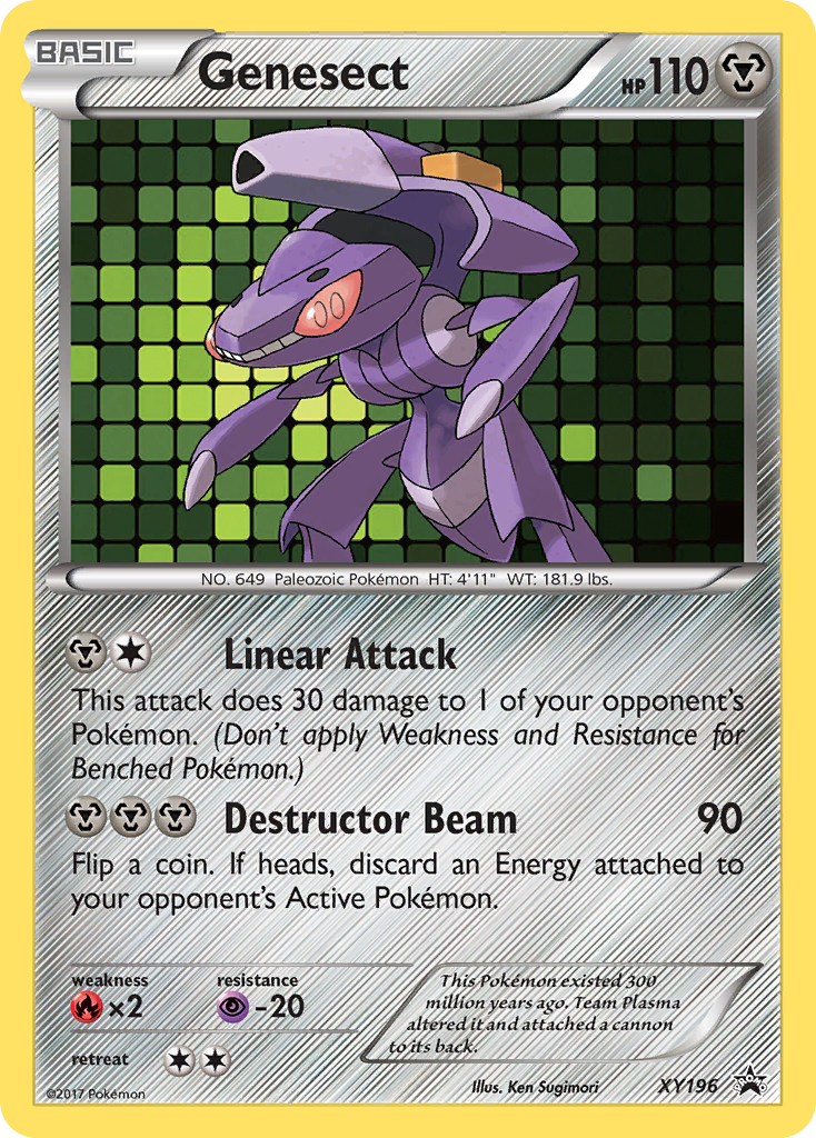 Genesect (XY196) [XY: Black Star Promos] | Dragon's Lair Comics and Fantasy Houston TX